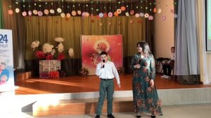 Мама и сын, дуэт на 8 Марта « Я буду всегда с тобой» из репертуара Анжелики Варум и Леонида Агутина