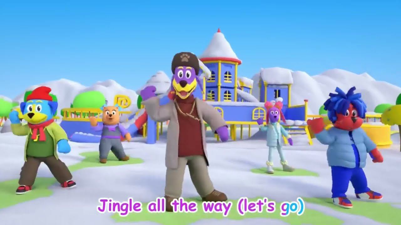 Jingle Bells | Dogg Снуп Дог с русскими субтитрами | Doggyland Snoop с переводом на русский язык смотреть онлайн