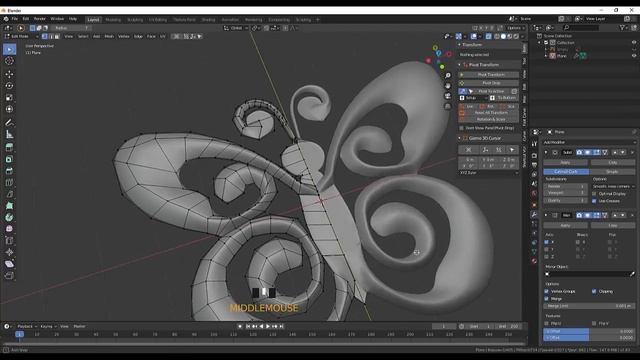 26. Blender Jewelry. Бабочка (часть 2) смотреть онлайн
