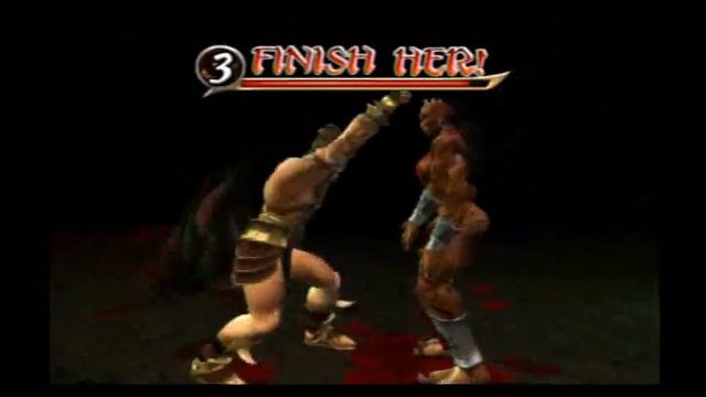 MK: Armageddon - Shao Khan evil fatality смотреть онлайн