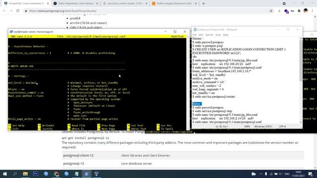 Tutorial Vagrantbox - Replikasi PostgreSQL Master Slave смотреть онлайн