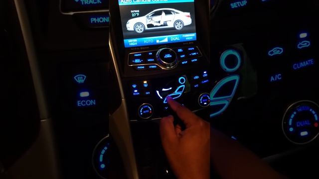 How to change the temperature gage from Fahrenheit to Celsius on a 2013 Hyundai Sonata Hybrid смотреть онлайн
