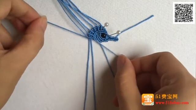DIY cute knitting hippocampus, Teach you how to knit sea horse Key Chain Pendant смотреть онлайн