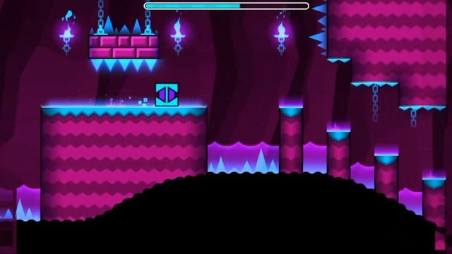Полное прохождение Geometry Dash Meltdown (Без Монеток) смотреть онлайн