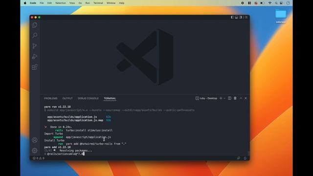 Color App - Part 1 - Create a Rails 7 App with Esbuild and Postgresql смотреть онлайн