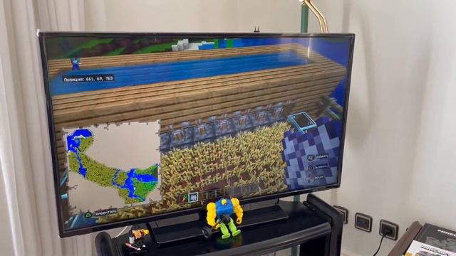 Автоматическая ферма Minecraft для быстрого сбора урожая смотреть онлайн