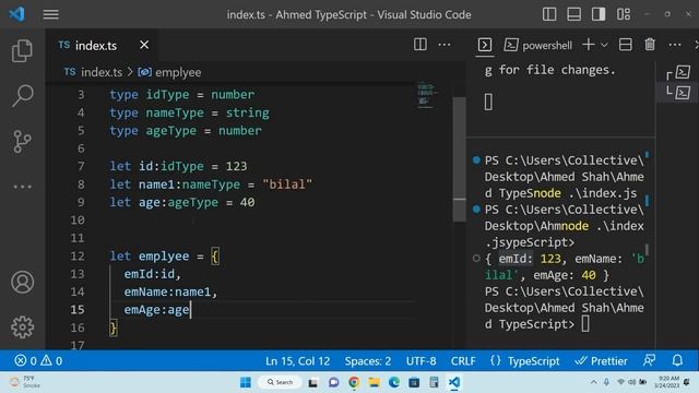 Type | Type Usage | TypeScript for Beginners (Hindi/Urdu) # 22 смотреть онлайн