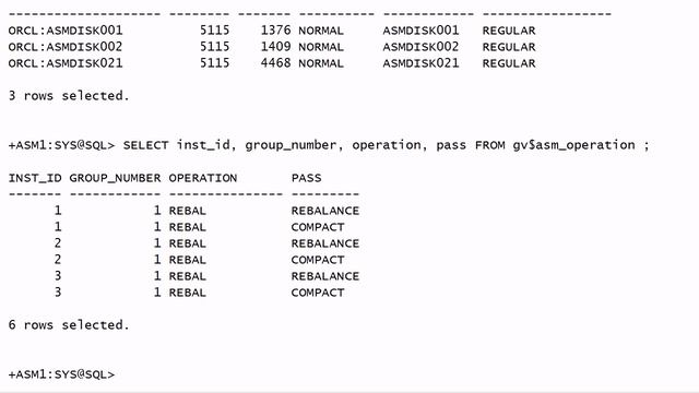 Oracle 12c R1 ASM DiskGroup Add/Drop Disks смотреть онлайн