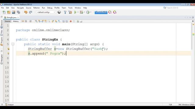StringBuffer Class append() Method | What is StringBuffer append смотреть онлайн