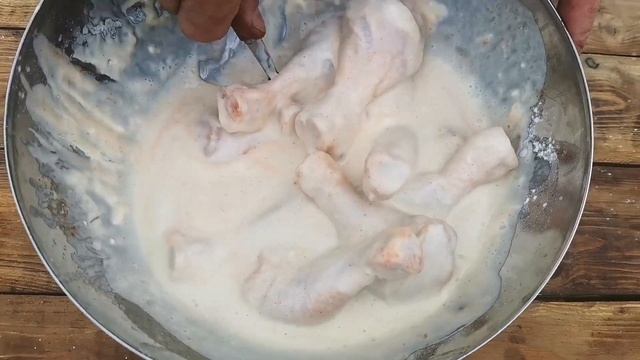 Куриные ножки в пивном кляре смотреть онлайн