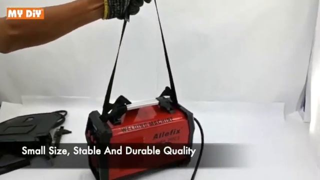 MY DIY - ALLEFIX PORTABLE INVERTER DIGITAL WELDING MACHINE 200A IGBT MMA-200CS WELD UP TO 3.2MM ROD