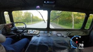 ЗМЗ-41 разгон с места ГАЗ-66.05