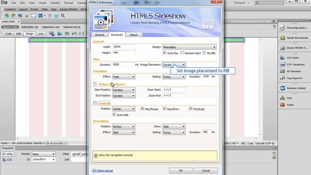 Creating a Responsive HTML5 Slideshow смотреть онлайн