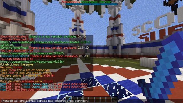 PLUGINS para tu SERVIDOR de Minecraft - ADVANCED ITEM EDIT (Editor de Items) смотреть онлайн