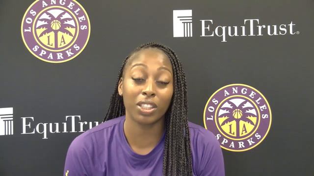 LA Sparks Postgame HC/GM Derek Fisher, Chiney Ogwumike and Erica Wheeler aug 22 смотреть онлайн