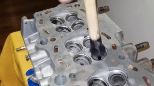 Ремонт двигателя 5S-FE часть 5. Ремонт ГБЦ. Притирка и регулировка клапанов. Замена мск