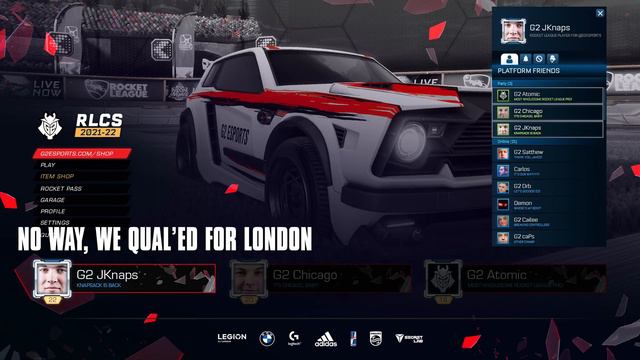 THE G2 CHAMPIONS LEGACY | RLCS Spring Regional 2 Voicecomms & Moments смотреть онлайн