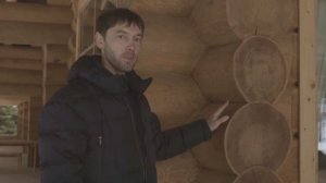 Бревенчатый дом из лиственницы