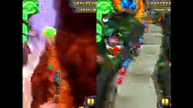 Temple Run 2 Blazing Sands VS Holiday Havoc Android iPad iOS Gameplay HD смотреть онлайн