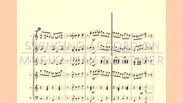 Swinging Accordion - Noten Akkordeon-Orchester смотреть онлайн