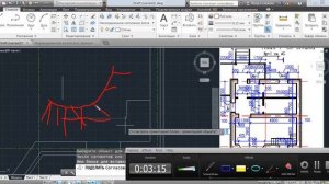 Лестница AutoCAD