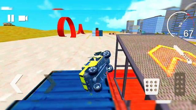 Traffic Crashes Car Crash - Gameplay Walkthrough, City Map (iOS, Android) | Part 1 смотреть онлайн