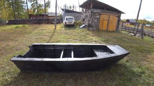 ЛОДКА ИЗ ПНД ПЛОСКОДОНКА ДЛЯ ОЗЕРА НЕРЕГИСТРАТ