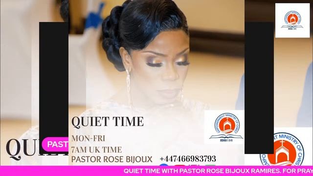 QUIET TIME | I WILL PRAY| PASTOR ROSE смотреть онлайн