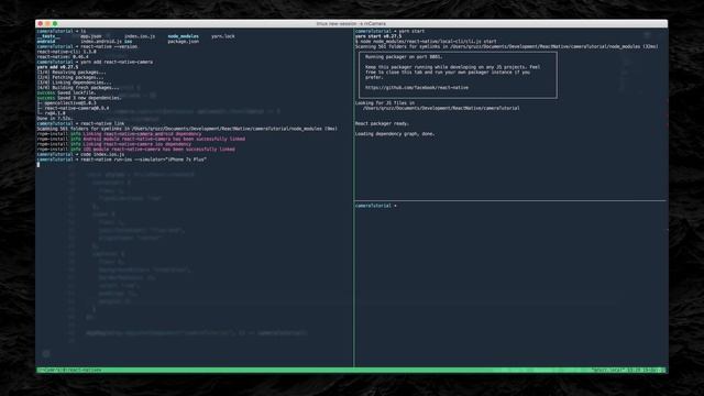 React Native - Camera смотреть онлайн