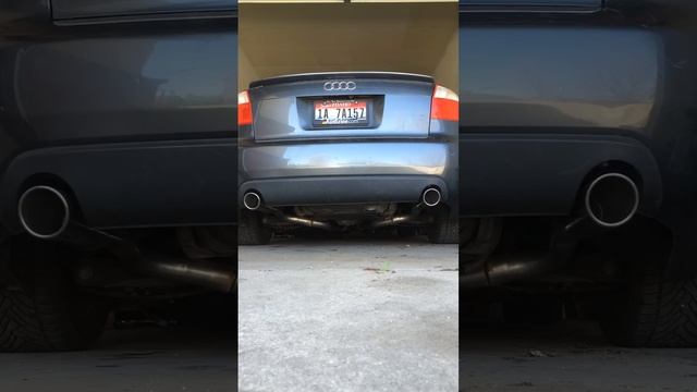 Audi A4 B6 2.7t Custom Exhaust смотреть онлайн