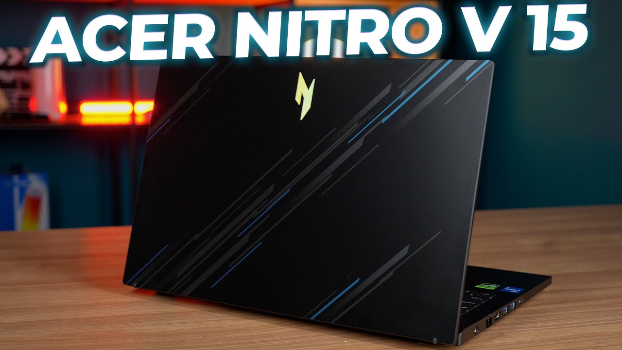 игровой ноутбук Acer Nitro V 15ANV15-51 на i5 и RTX 3050 смотреть онлайн