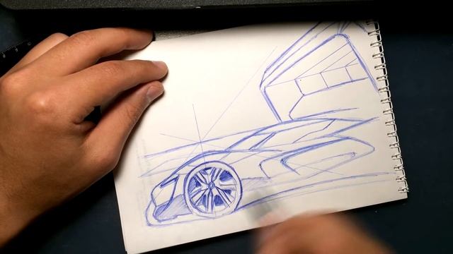 Sketh Pen | Скетч ручкой | Concept Car