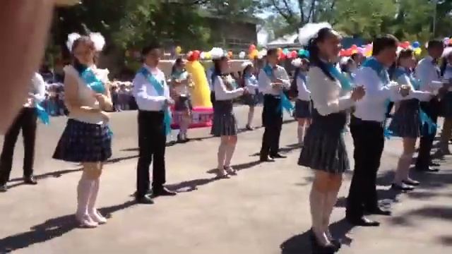 Флэшмоб в Таразе . Айша биби смотреть онлайн