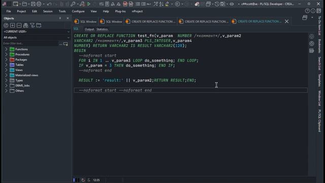 PLSQL Developer 3.4 Форматировщик (beautifier) смотреть онлайн