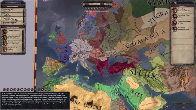 Crusader Kings 2 Tutorial: Starting Year смотреть онлайн