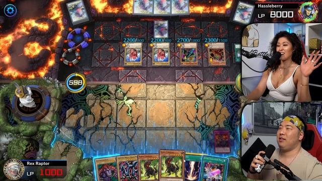 Who is the BEST *DINO* Duelist?! (Rex vs Hassleberry) in Yu-Gi-Oh Master Duel смотреть онлайн