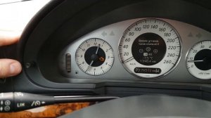 Как правильно настроить часы на панели приборов W211