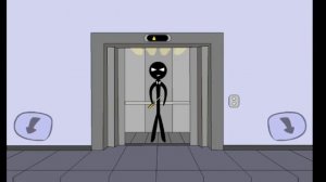 стикмен побег из лифта 2