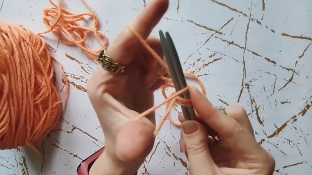 Набор петель спицами с нуля. Вязание для начинающих смотреть онлайн