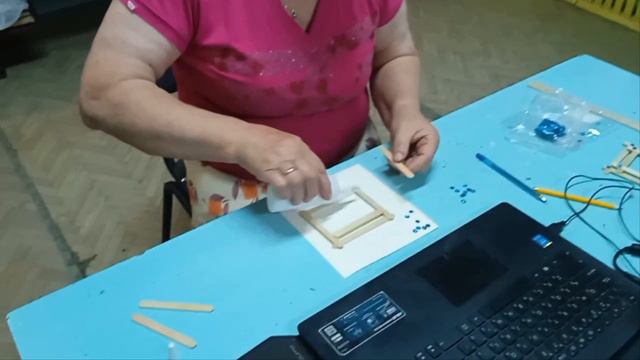 Мастер-класс "Фоторамка из палочек от мороженного", Николаевский СК смотреть онлайн