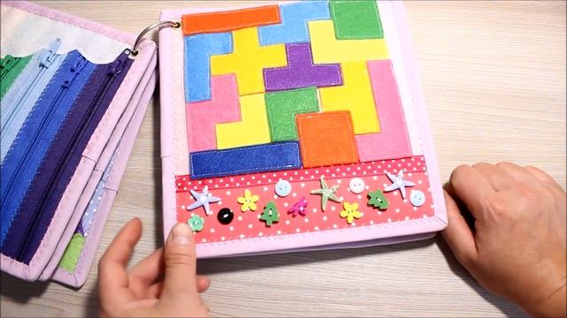 Развивающие планшеты для Ани#  Developing Book # Quiet Book