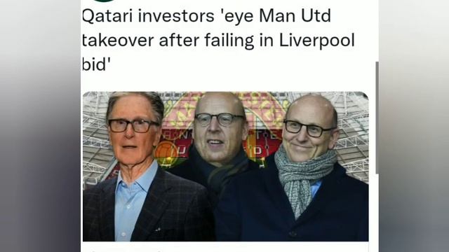 QATARI and MAN UNITED ? Football fans react to news that Qatari group wants to buy Manchester Unite смотреть онлайн