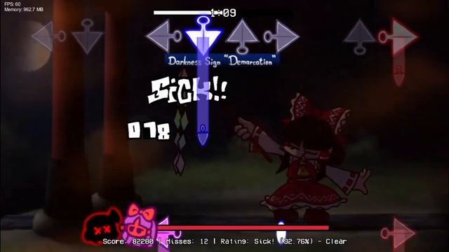 FNF x Touhou ~ Scarlet Melopoeia(BETA UPDATE 1.5) update1.5แล้วมีอะไรใหม่บ้างกับ3 song смотреть онлайн