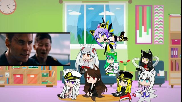 azur lane react to the fainal battleship mv смотреть онлайн