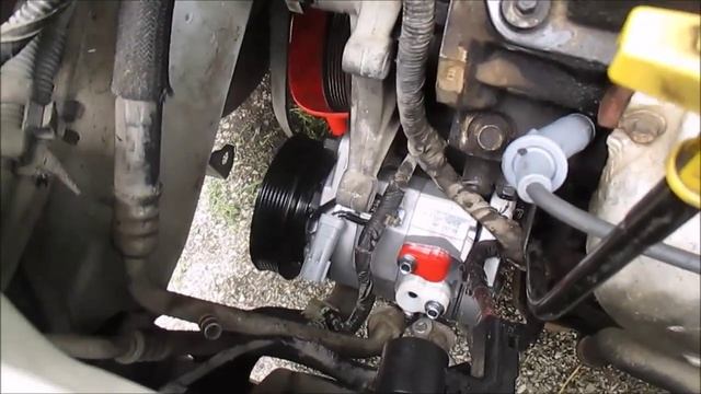 How To Replace An AC Compressor Dodge Caravan Part 2 Installation смотреть онлайн