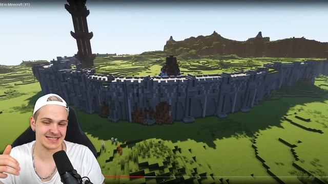 Er baut die ganze BOTW MAP in MINECRAFT! - Huebi reagiert смотреть онлайн