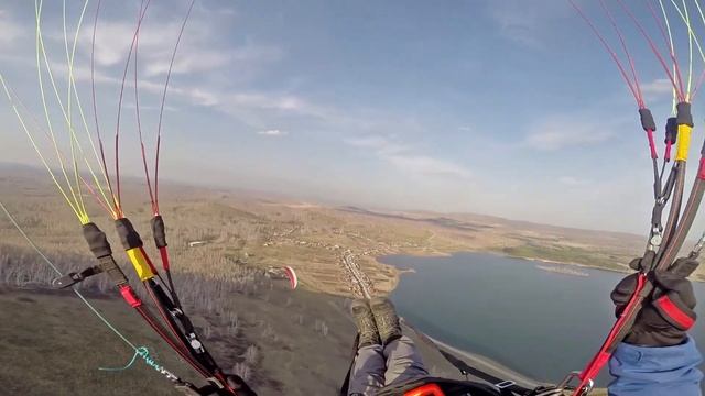 Полеты на параплане, весна 2015 смотреть онлайн