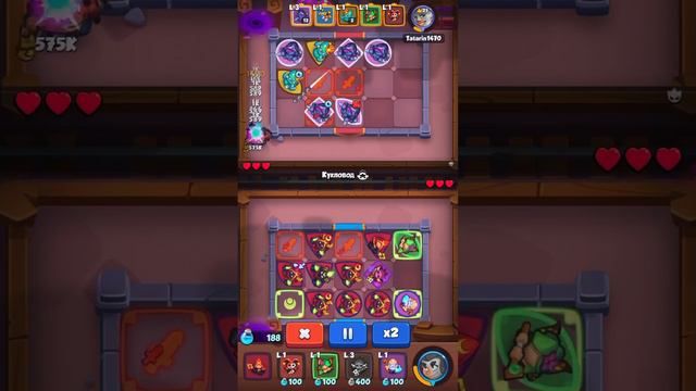 Tatarin1470 vs 4ettkий #rushgame #rushroyale #rushgameplay смотреть онлайн