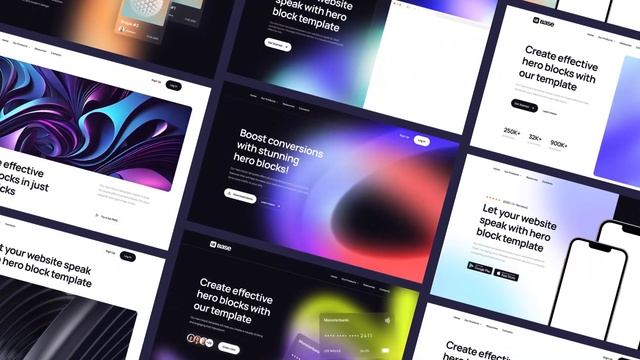 UI Base | 62 Hero Landing Page Screens | by Figma смотреть онлайн