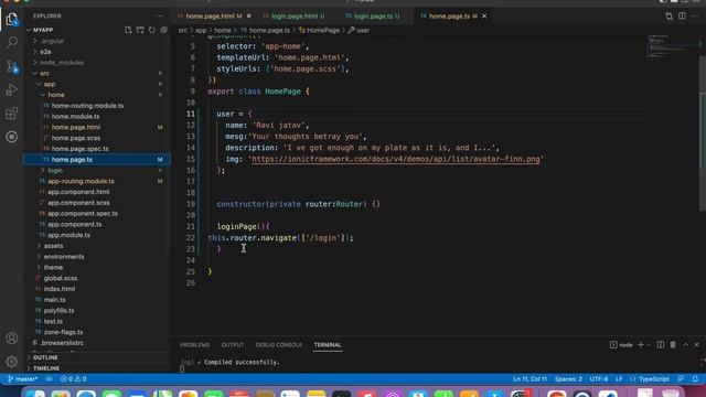 Routing and Navigation in Ionic Angular смотреть онлайн